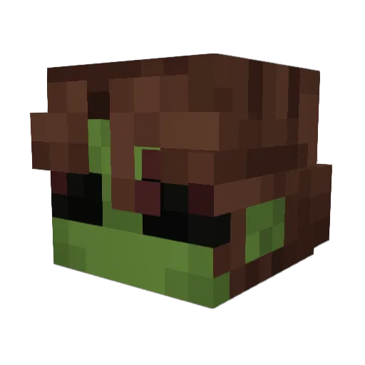 NaGeN3_ Minecraft avatar head, 3D render
