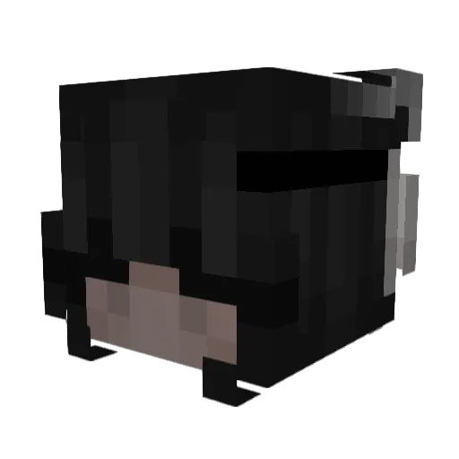 NaJuliaMiller Minecraft avatar head, 3D render
