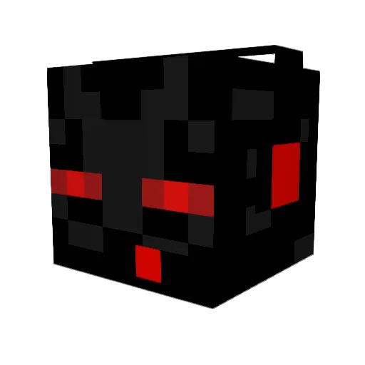 NaPzT Minecraft avatar head, 3D render