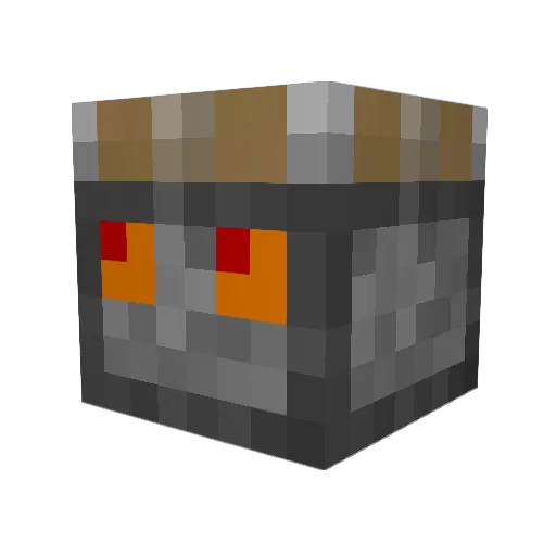 NaStyBaCoN Minecraft avatar head, 3D render