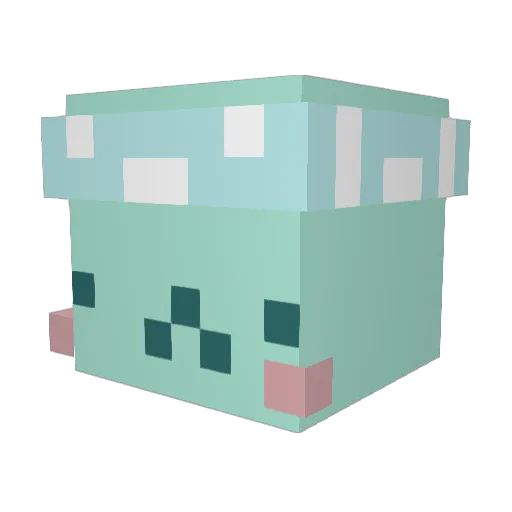 NaXyS__ Minecraft avatar head, 3D render