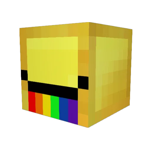 NaZeClutch Minecraft avatar head, 3D render