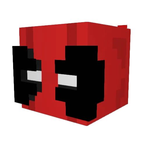 Naaaaaaaj Minecraft avatar head, 3D render