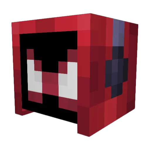 Naael_ Minecraft avatar head, 3D render