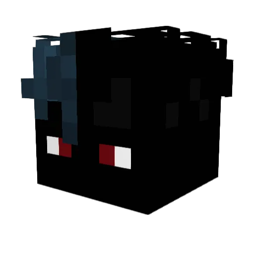 Naailer Minecraft avatar head, 3D render