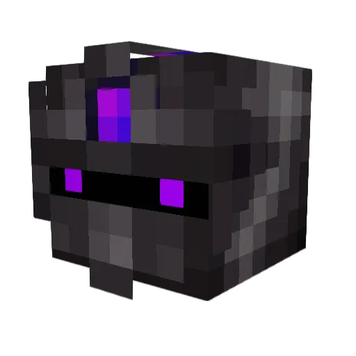 Naalnish_9 Minecraft avatar head, 3D render