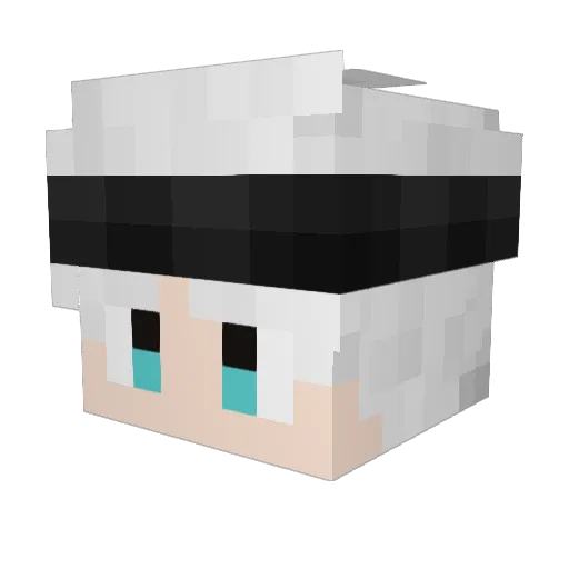 Naar_ Minecraft avatar head, 3D render