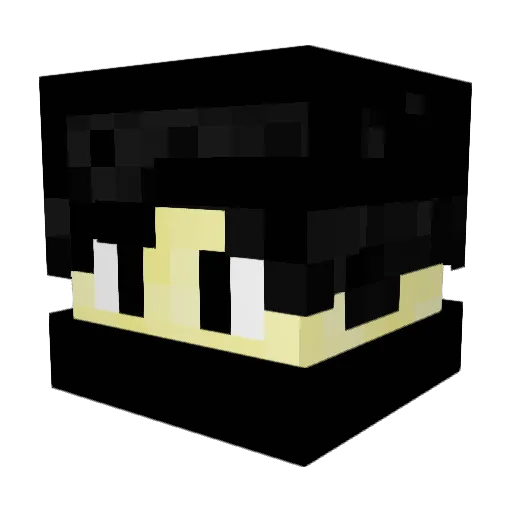 NabilAlfadzi Minecraft avatar head, 3D render