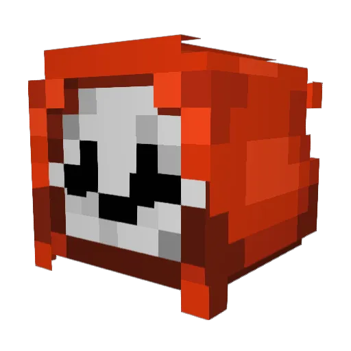 Nacci_ Minecraft avatar head, 3D render