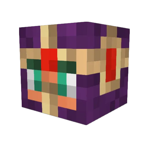 NachoFlame02 Minecraft avatar head, 3D render