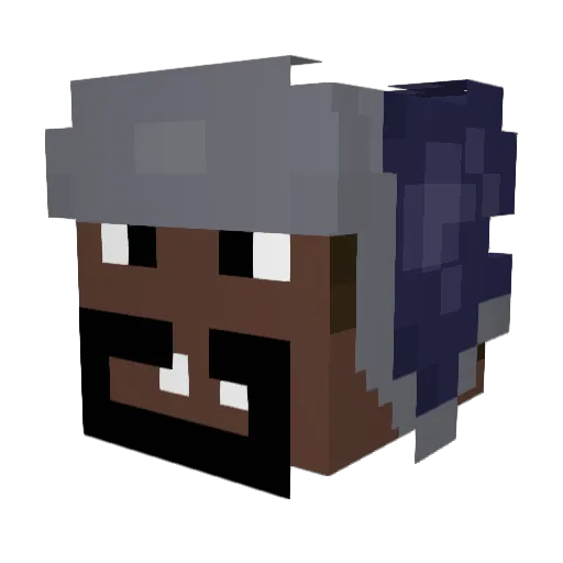 NachoUruzola07 Minecraft avatar head, 3D render