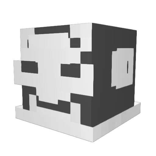 Nachomay95 Minecraft avatar head, 3D render
