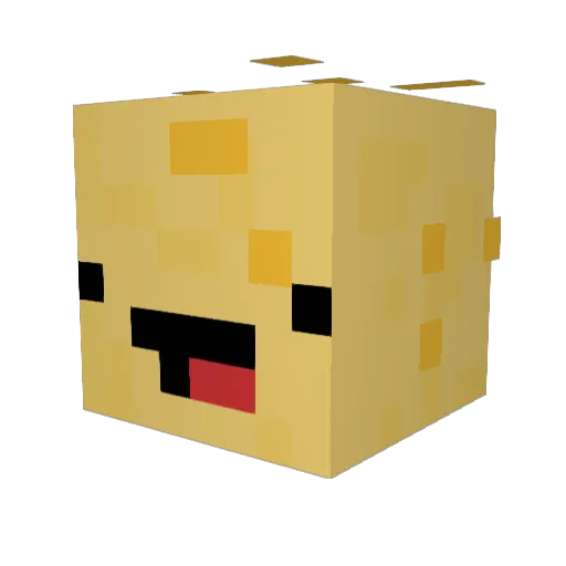 Nachos_queso Minecraft avatar head, 3D render