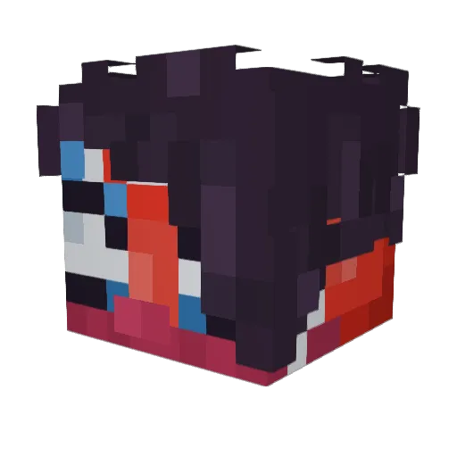 Nachoxd730 Minecraft avatar head, 3D render