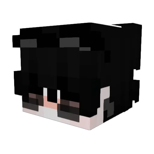 NadaNdo_89 Minecraft avatar head, 3D render