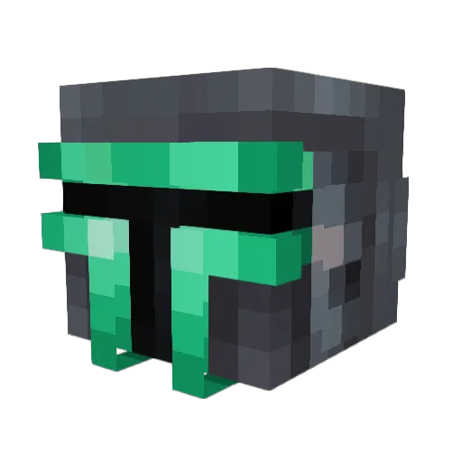 Nadav7282 Minecraft avatar head, 3D render