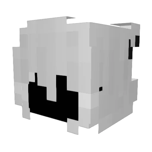 NadiGirl2009 Minecraft avatar head, 3D render
