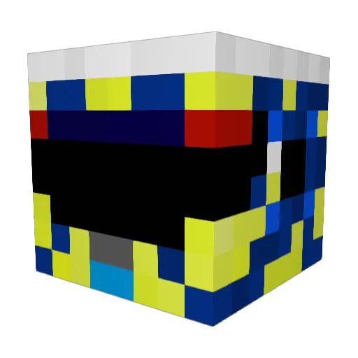 NaeGood Minecraft avatar head, 3D render