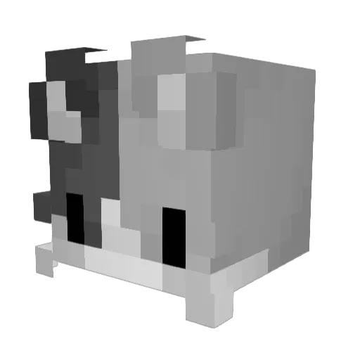 Naechi42 Minecraft avatar head, 3D render