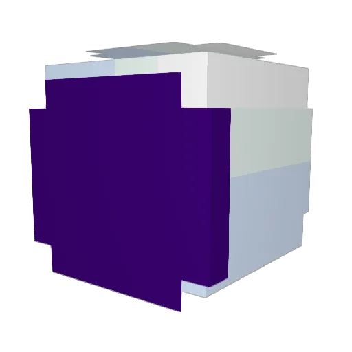 Nagar770 Minecraft avatar head, 3D render
