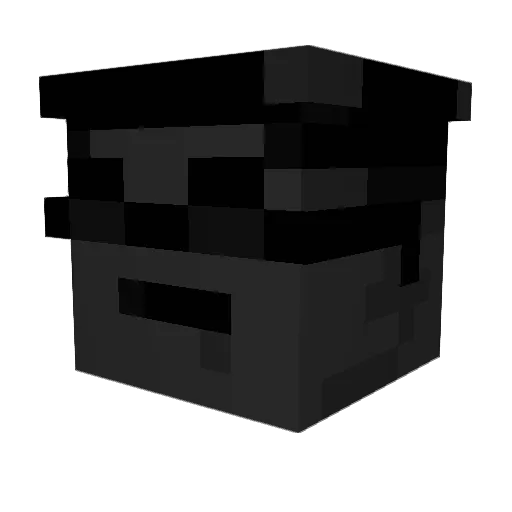 Nagelbrett Minecraft avatar head, 3D render