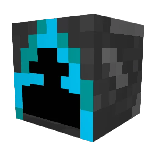 Nageta_ Minecraft avatar head, 3D render