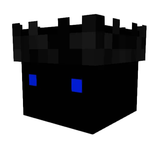 Nagol64m Minecraft avatar head, 3D render
