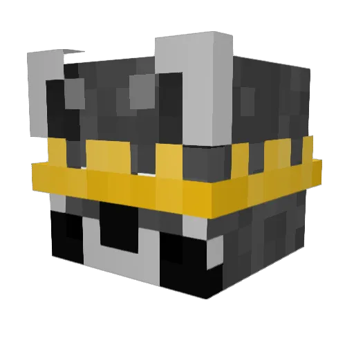 NagromInrip Minecraft avatar head, 3D render