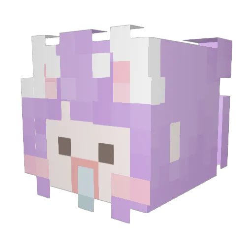 Nagyul_ Minecraft avatar head, 3D render