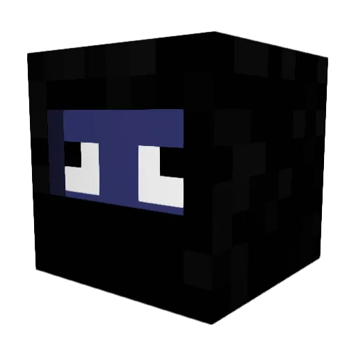 NahLad Minecraft avatar head, 3D render