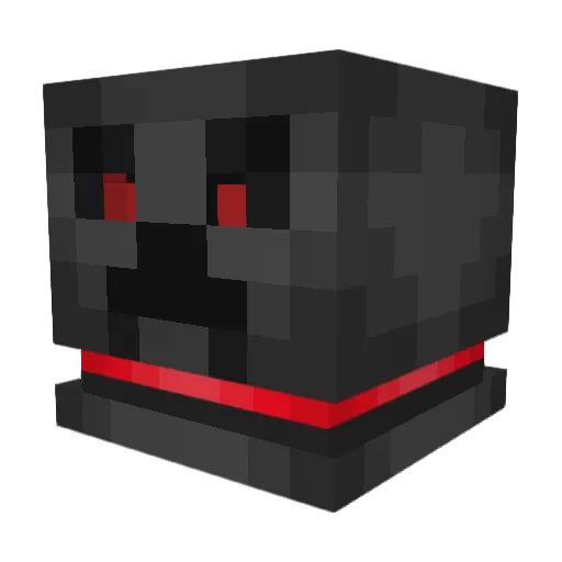 Nahtoj Minecraft avatar head, 3D render