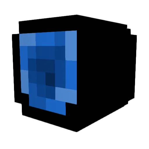 NaiOneWulf Minecraft avatar head, 3D render