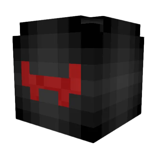 Naice_ Minecraft avatar head, 3D render