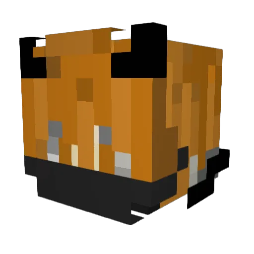 Naije_ Minecraft avatar head, 3D render