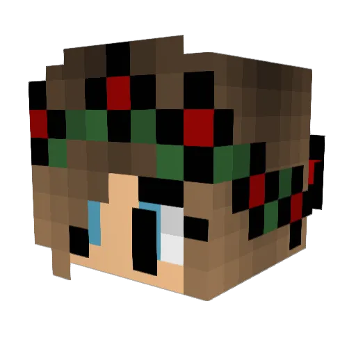 Naikam_Josef Minecraft avatar head, 3D render