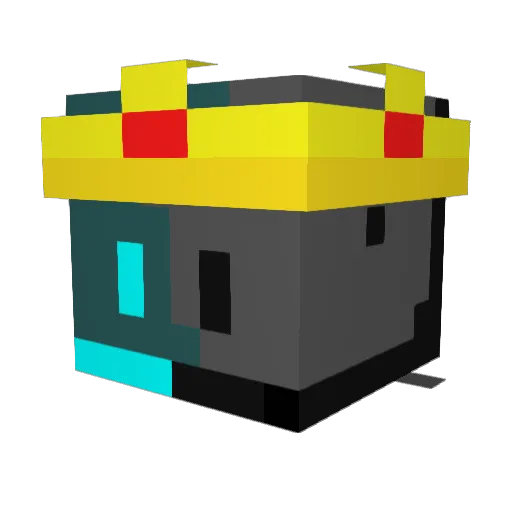 Naimad2223 Minecraft avatar head, 3D render