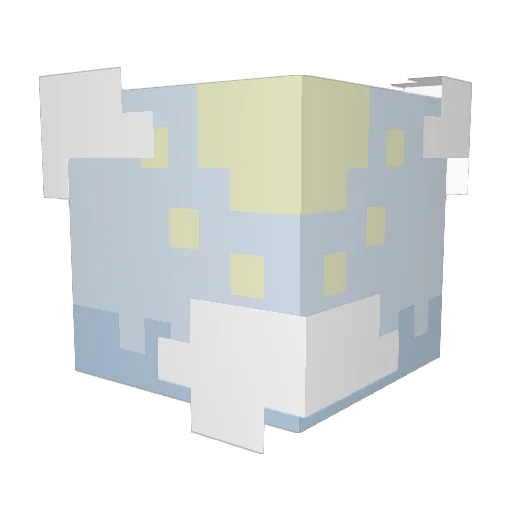 Nairuk21 Minecraft avatar head, 3D render
