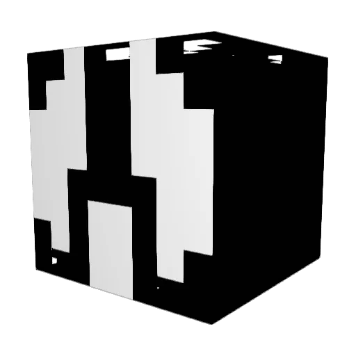 NaitHanter Minecraft avatar head, 3D render