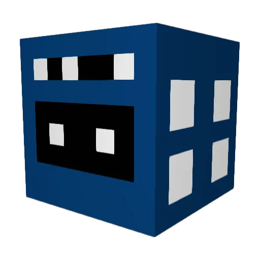 Naithn Minecraft avatar head, 3D render