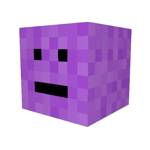 Naj362 Minecraft avatar head, 3D render