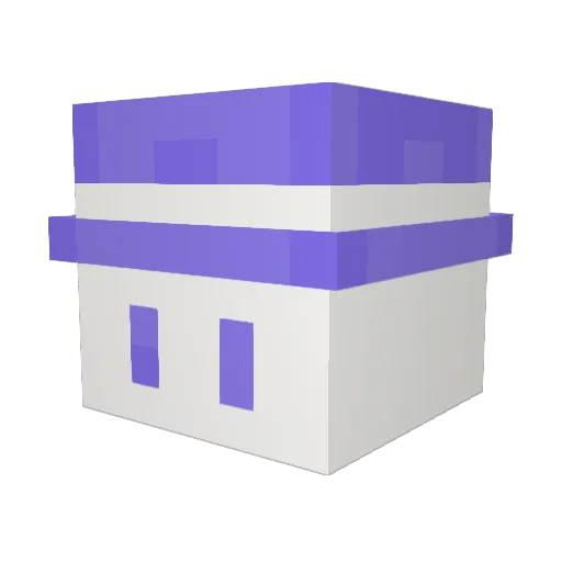Nakarow Minecraft avatar head, 3D render