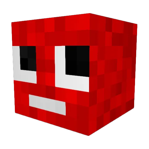 NakdPuffin Minecraft avatar head, 3D render
