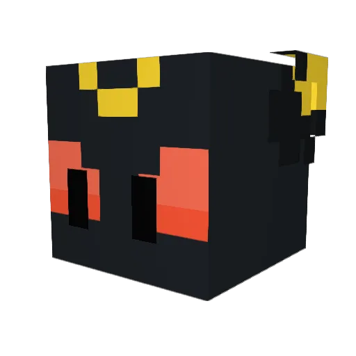 Nako_Pstw Minecraft avatar head, 3D render