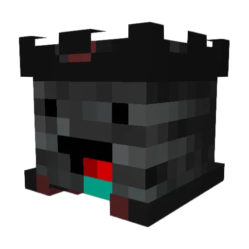 NakorPVP Minecraft avatar head, 3D render