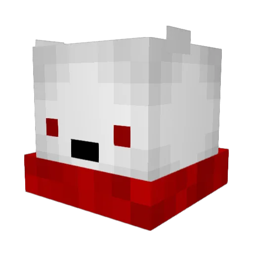 Nalem9 Minecraft avatar head, 3D render
