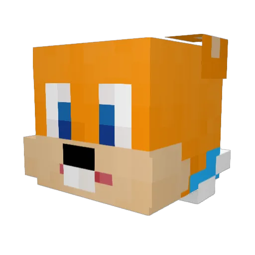 Nallukka2010 Minecraft avatar head, 3D render