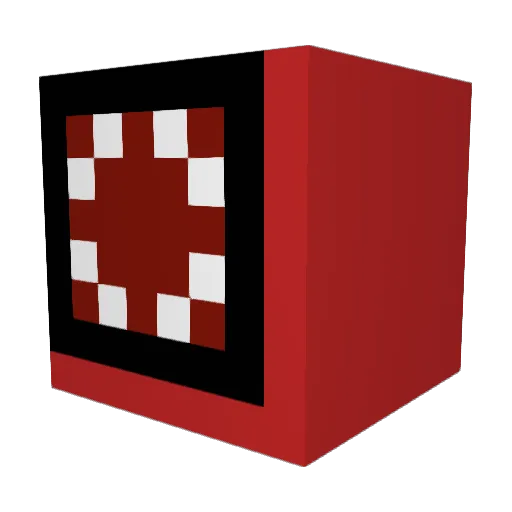 NamJim Minecraft avatar head, 3D render