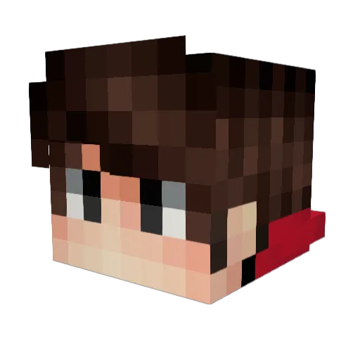 Namdoyle12 Minecraft avatar head, 3D render
