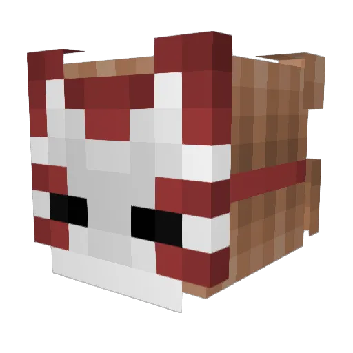Namerou016 Minecraft avatar head, 3D render