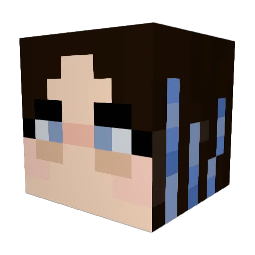 Namjesus01 Minecraft avatar head, 3D render